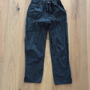 Women’s Black Polka Dot Pants